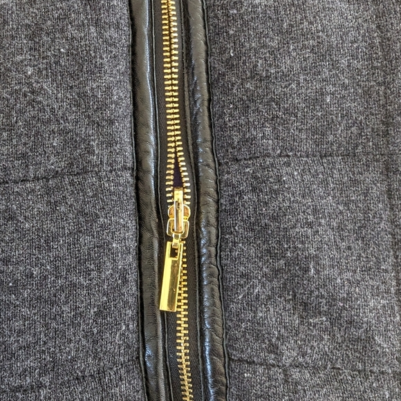 Tory Burch Wool Cashmere Zip Sweater Vest size XS - Picture 2 of 6